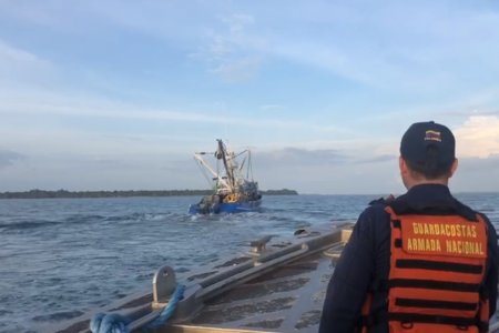 Más 10 toneladas de pesca ilegal, fue incautada por la Armada de Colombia en el Parque Nacional Natural Uramba, Bahía Málaga