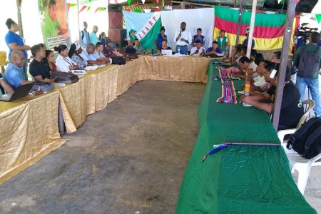 Indígenas y Alcalde Distrital se comprometieron a ejecutar proyectos sin concluir del último año