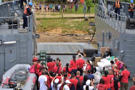 Comunidades del Bajo San Juan en Chocó recibieron atención médica especializada y ayuda humanitaria