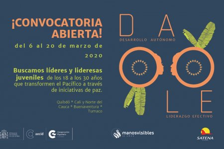 Abierta convocatoria de becas “Dale 2020” para jóvenes del pacífico colombiano