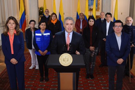 El presidente Iván Duque decretó la cuarentena obligatoria para todos los colombianos por 19 días