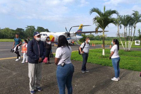 Al Aeropuerto Gerardo Tovar López de Buenaventura también llegaron los controles por Covid-19