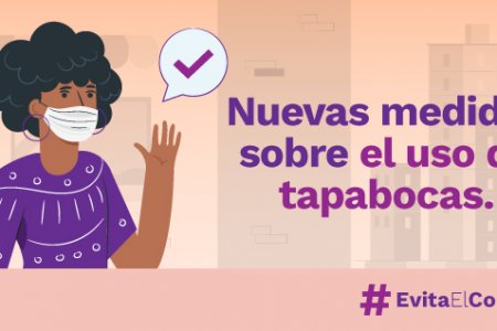 El uso de tapabocas se hace obligatorio en el sistema de transporte público y donde haya afluencia masiva de personas en Colombia