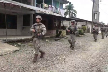 La Armada de Colombia redobla seguridad en el corregimiento del Bajo Calima