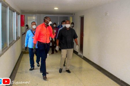 La Personería Distrital verificó los cuartos de aislamiento y la sala donde funcionará la Unidad de Cuidados Intensivos en el Hospital Luis Ablanque de la Plata