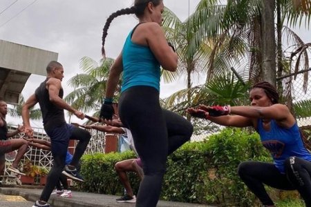 Inderbuenaventura retomó actividades físicas al aire libre