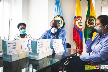Gases de occidente hizo efectivo 8 mil bonos que prometió en la Donatón por una #BuenaventuraSolidaria