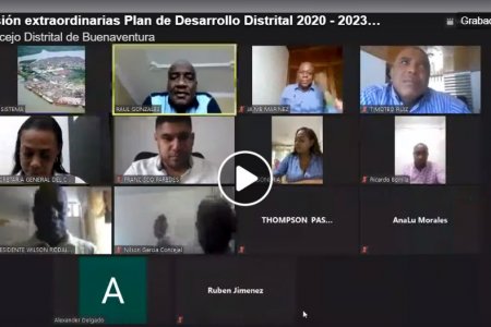 Derrotero de participación ciudadana en el estudio, del Plan de Desarrollo Distrital de Buenaventura