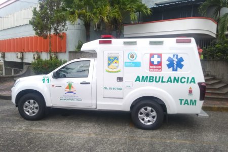 Llegó la ambulancia medicalizada al Hospital Distrital, Luis Ablanque de la Plata