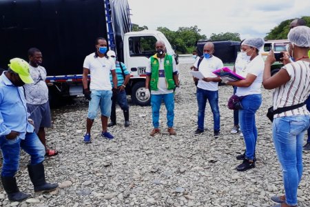 La Alcaldía Distrital de Buenaventura hizo entrega de mercados a comunidades negras e indígenas en el Bajo Calima