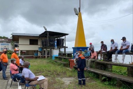 Acciones de la Dimar en Guapi para sobrellevar la cuarentena por pandemia de la COVID-19