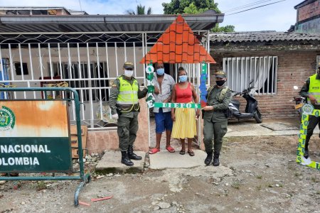 La Policía Nacional en Buenaventura realizó comando situacional en prevención al COVID-19