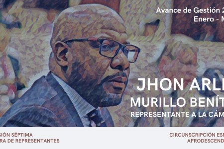 En debate de control político a Finagro, el representante Jhon Arley Murillo, alertó sobre la eliminación de la línea especial para comunidades negras