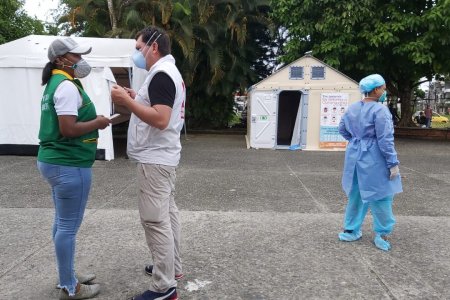 Intensifican búsqueda activa de casos sospechosos de COVID-19 en Buenaventura