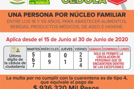 La Alcaldía Distrital de Buenaventura modificó el pico y cédula debido a los puentes festivos de junio