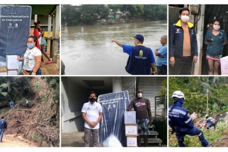 Afectados por primera temporada de lluvias de 2020 se redujeron en un 64.7 % en comparación con el 2018