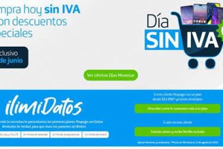 Novedades de Movistar para los colombianos en el día sin IVA