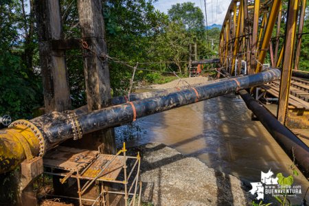 En la tarde del lunes 6 de julio comenzó a restablecerse el servicio de agua potable en Buenaventura