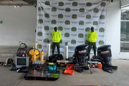 Equipos robados al barco Hospital San Raffaele en Buenaventura fueron recuperados