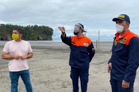 La Dimar realiza inspección a playas de Buenaventura ante una posible reapertura