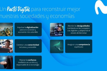 Telefónica Movistar propone un pacto digital para la reactivación económica y social