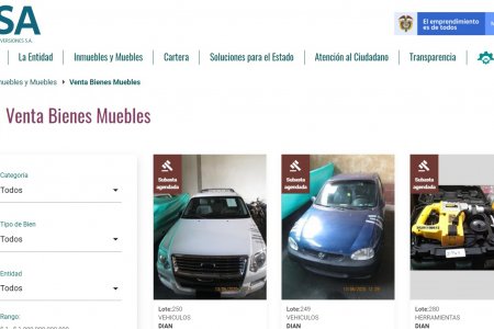 Subasta pública de bienes de la DIAN