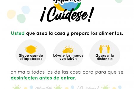 La Alcaldía Distrital de Buenaventura se sumó a la estrategia "Manito Cuídese!", para hacerle frente al COVID-19