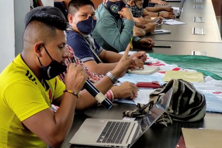 La Alcaldía Distrital de Buenaventura revisa el cumplimiento de compromisos con comunidades indígenas