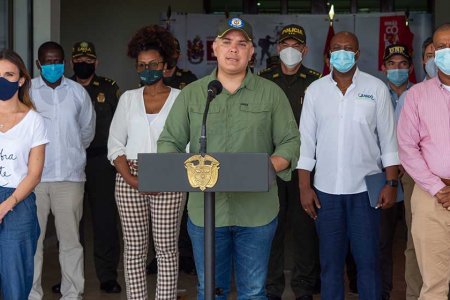 El Gobierno nacional buscará la reactivación económica del Chocó con &lsquo;seguridad y sentido social&rsquo;