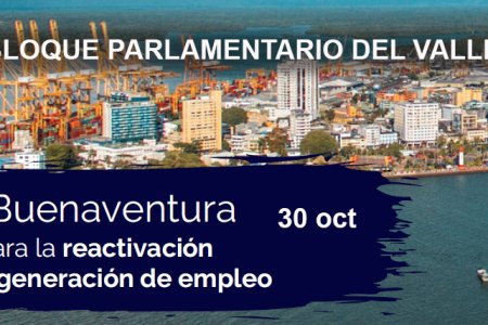 Reactivación económica y conectividad, la agenda de los congresistas del Valle en Buenaventura