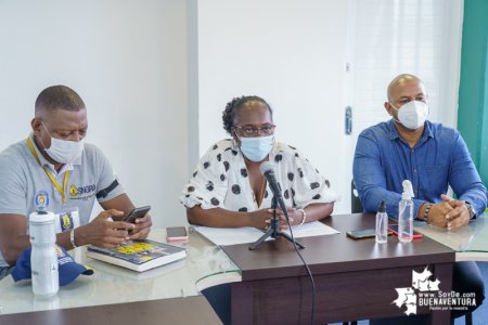 Un primer balance de lo recaudado para el Banco de Materiales de Buenaventura entregó la gestora Social, Edith Obando