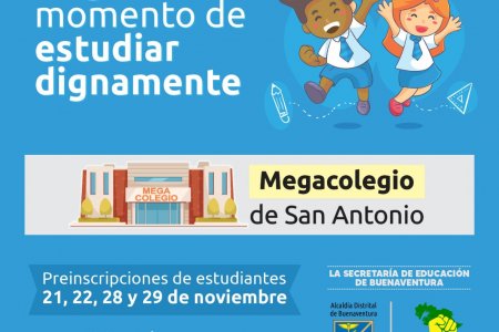 Funcionarios de la Secretaría de Educación harán búsqueda activa de estudiantes para preinscribirlos en el Megacolegio de San Antonio