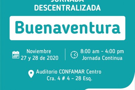 El 27 y 28 de noviembre se realizará una jornada descentralizada de expedición de pasaportes en Buenaventura