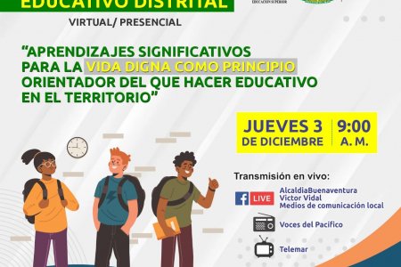 La Secretaría de Educación realizará el jueves 3 de diciembre el XIII Foro Distrital