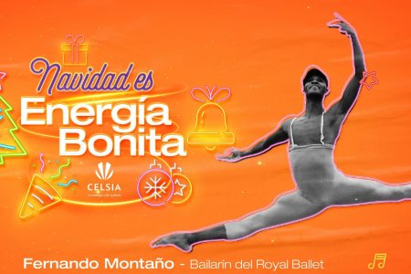 Para celebrar la Navidad, Celsia invita a clases de baile con el más exitoso bailarín de Colombia: Fernando Montaño