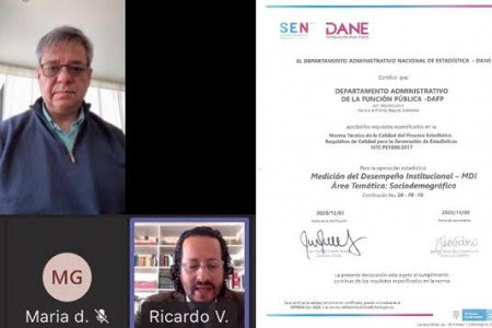 El Dane otorga a Función Pública certificación en operación estadística por Medición del Desempeño Institucional