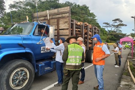 La CVC realiza puestos de control en las principales vías del departamento