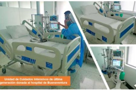 Celsia donó una UCI y elementos de bioseguridad al Hospital Distrital Luis Ablanque de la Plata de Buenaventura