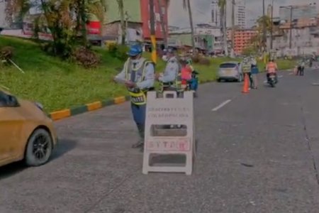 En navidad "Los buenos en las vías somos más", Campaña de la Secretaría de Tránsito de Buenaventura