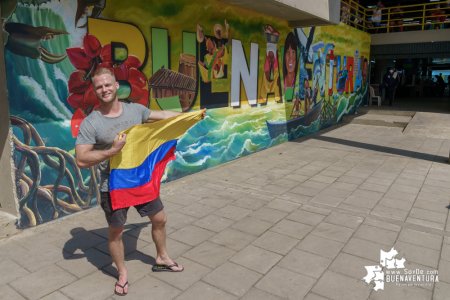 El alemán Dominic Wolf ya lleva dos días en Buenaventura