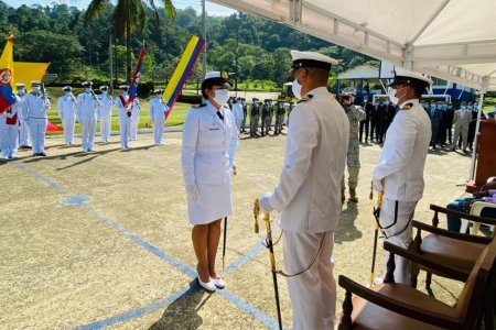 Contribuir a la reactivación económica: reto de la primera mujer que asume el cargo de Capitán de Puerto de Bahía Solano