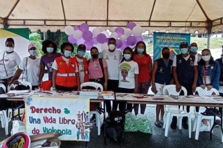 Se realizó CicloRuta para exigir el cumplimiento de derechos en el marco de la conmemoración del Día de la Mujer