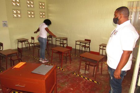 Por alternancia educativa, la Secretaría de Salud revisa protocolos de bioseguridad en instituciones educativas oficiales de Buenaventura