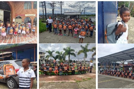 Celsia entregó útiles escolares a 500 niños en Buenaventura