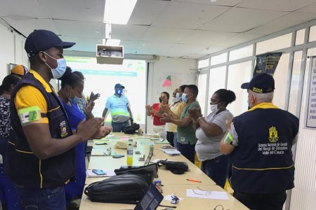 Docentes de Buenaventura están siendo capacitados en Gestión del Riesgo
