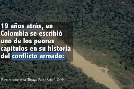 La Comisión de la Verdad conmemora 19 años de la masacre de Bojayá