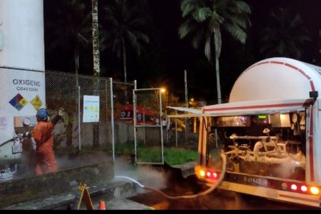 Llegó el oxígeno al Hospital Distrital Luis Ablanque de la Plata de Buenaventura