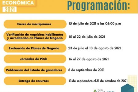 Hasta el 15 de julio se amplía el plazo de inscripción a la convocatoria del fondo de reactivación económica Valle INN Municipios 2021