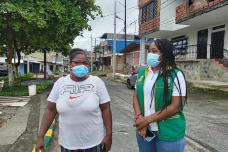 Jornadas de desinfección y vacunación buscan mitigar la COVID-19 en zonas de mayor contagio en Buenaventura