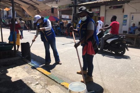 La Alcaldía Distrital de Buenaventura y el Despacho de la Gestora Social realizaron jornada de ornato y aseo en el barrio La Playita